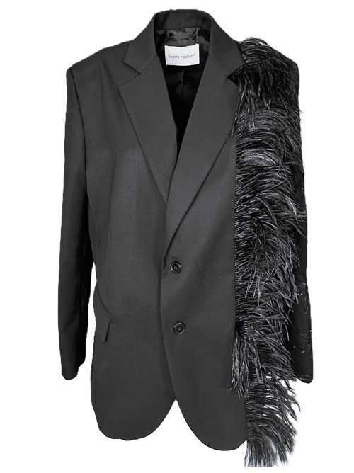 Giacca ricamo e piume Hippy Realisti HIPPY REALISTI | J2025 S2029